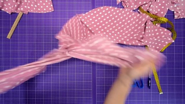 Юбка БЕЗ ШВОВ на запах. Юбка с воланом по низу смотреть онлайн