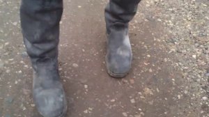 Кирзовые рабочие сапоги = Soviet workers boots