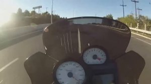 BMW K1200R TOP SPEED 280 km/h