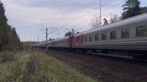 ЧС7-011 сообщением Ярославль-Москва поезд 103