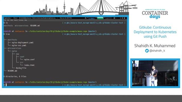 Gitkube: Continuous Deployment to Kubernetes using Git Push - Shahidh K. Muhammed смотреть онлайн