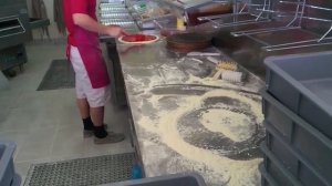 Pizza Papa Johns: How it's made Как делается пицца Папа Джонс