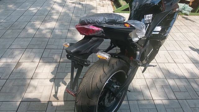 электромотоцикл kawasaki ninja 🥷 4кВт смотреть онлайн