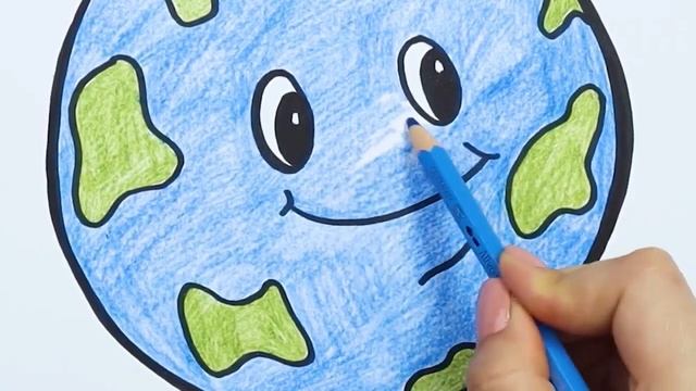 Как рисовать и раскрашивать мир | Изучите цвета | Изучите формы смотреть онлайн