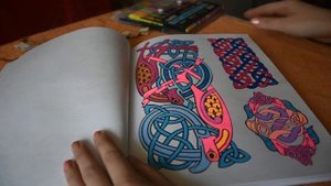 Раскраска Татуировки. Мои раскрашенные работы