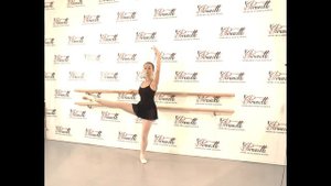 "PIROUETTE" 14.14.03 Fouetté поворот через passe на 90% от палки, из позы в позу