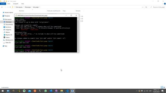 Curso Git - GitHub Desktop | Comandos: git add, git commit, git push (Agregar, Confirmar y Publicar смотреть онлайн