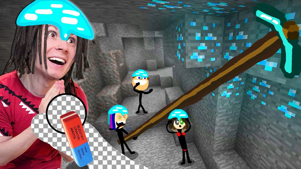 ОТКУДА ЭТА САМАЯ ДЛИННАЯ НАРИСОВАННАЯ КИРКА В МАЙНКРАФТ смотреть онлайн