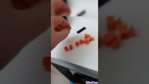Построил из лего лису майнкрафт