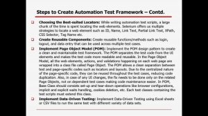 Automation Conceptual Training S#6 - How to Develop Selenium Test Automation Framework from Scratch