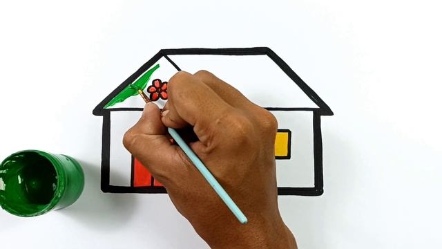 how to draw a house смотреть онлайн