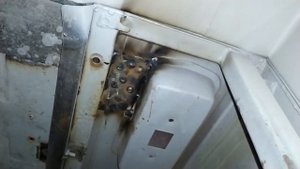 ЛУАЗ 969. Кронштейн под полноразмерное запасное колесо