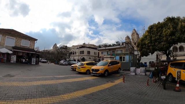 Каппадокия Гёреме Goreme Cappadocia зимой декабрь Смотровые площадки и улицы