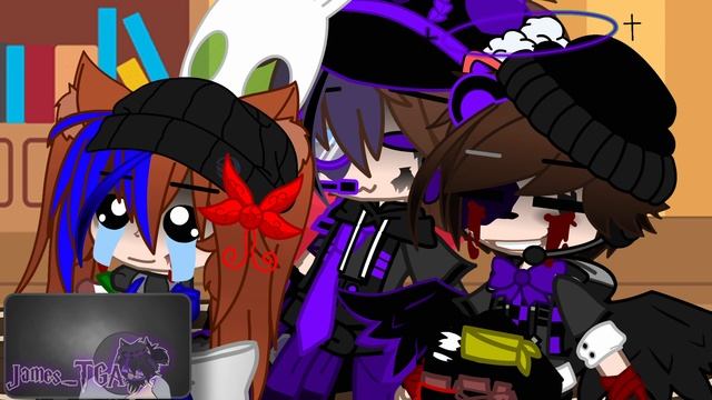 Afton Family Reacts To Markiplier Animated: FNAF 1 - 3 | FNaF | (Gacha Club) смотреть онлайн