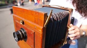 Деревянная форматная камера