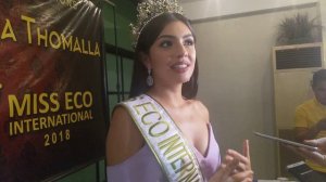 Thia Thomalla shares her experience in Egypt and in #MissEcoInternational2018