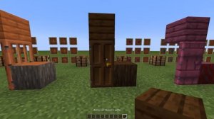 Как скрафтить двери в майнкрафт?