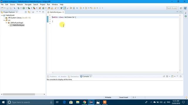 Hello World In Java |Code Using Eclipse IDE смотреть онлайн