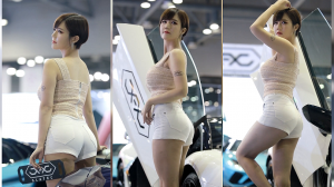 Неделя автосалонов 2019 Модель - Хан Хе Ын. (Auto Salon Week Model Han Hye Eun Fancam).mp4
