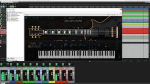 Ample Sound Guitar v3 - Ample Metal Eclipse (AME) Lead Demo (MIDI download) |【G.O.D.】ボーグ - Afterglo