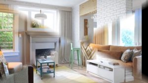 Гостиная 14 кв м - дизайн 2018 / Living room 14 sq m design / Wohnzimmer 14 m² Design
