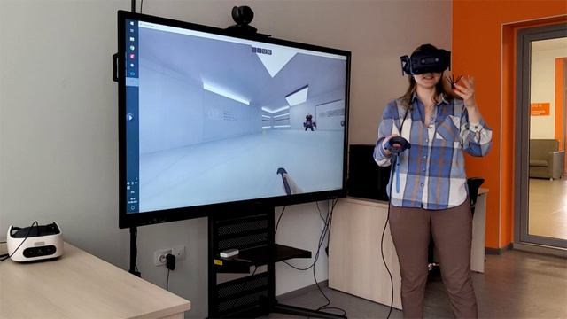 Разработка кинестетического VR-тренажера (Лобанова А.В. - 2023)