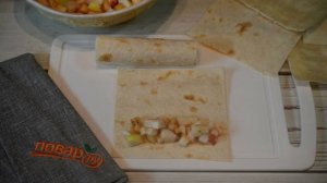 Яблоки в лаваше