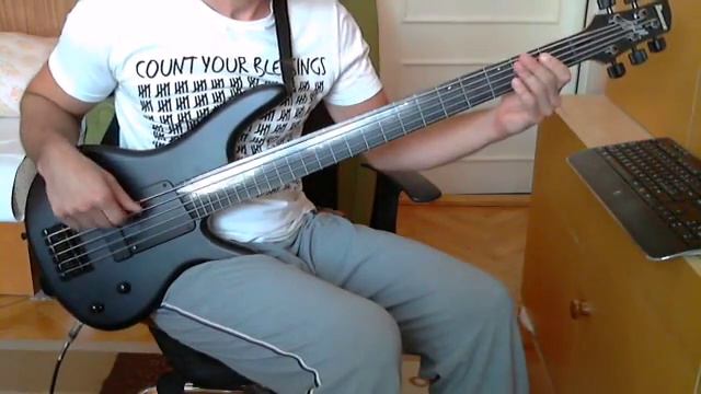 Obscura - Incarnated - Fretless bass cover смотреть онлайн