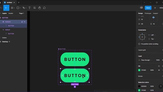 Button Hover Effects Design In Figma | Primon Chowdhury смотреть онлайн