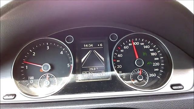 VW Passat B7, MY2013 - Lane Assist activation - vključitev Lane Assist sistema смотреть онлайн