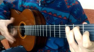 Триольное раcгеадо на гитаре