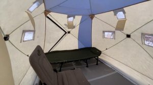 Зимняя палатка Polar Bird 3T Long, первая сборка