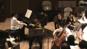 Haydn Trios in C Major, Janelle Hou(Piano), Jasmine Hou(Cello), Jonathan Hou(Violin)