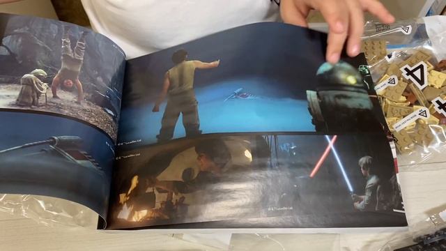 LEGO STAR WARS. Диорама тренировка Джедая на Дагоба. Лего звёздные воины. Мой Влог.