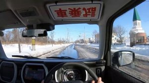 【Test Drive】2020 New SUZUKI HUSTLER HYBRID 660cc 4WD - POV Drive