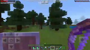 MY FIRST DAY IN MINE CRAFT PE AND I GOT ENDER PERL