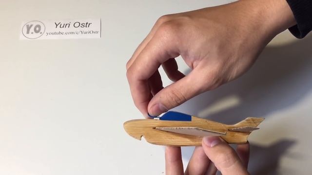 How to Make the Simplest Airplane Launcher at Home - Cardboard Glider смотреть онлайн