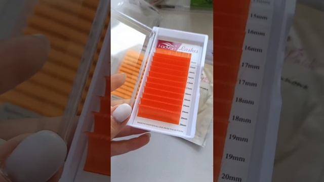 Цветные ресницы с АлиЭкспресс. Seamulan