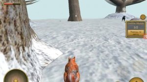 Я белка!!!?симулятор белки игра крутая называется squirrel simulator .?