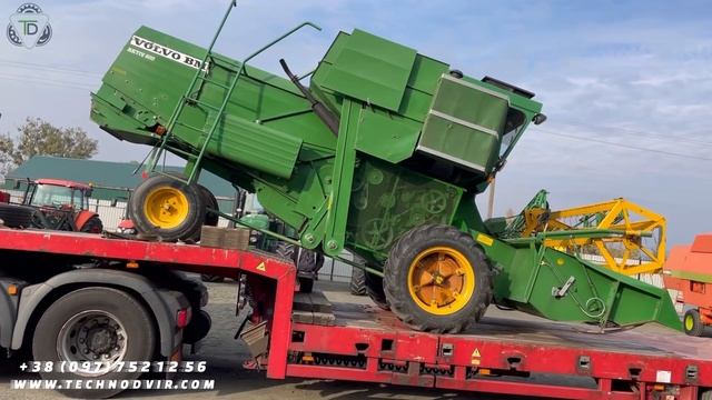 Нові надходження з Норвегії! Комбайн John Deere 1032 Комбайн VOLVO BM Activ 800 смотреть онлайн