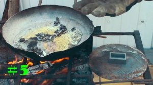 Свинец. Плавим балансировочные грузики.