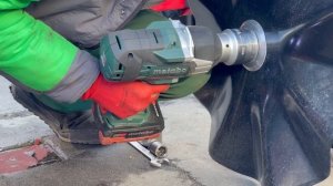 Нові акумуляторні потужні індустріальні ударні гайковерти metabo SSW 18 LTX 1750 BL