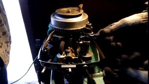 Ремонт стартера лодочного мотора Ветерок 8м