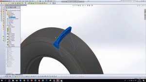 Как создать 3D модель покрышки в SolidWorks