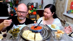 Мукбанг Узбекский Ханум / Mukbang Uzbek Khanum