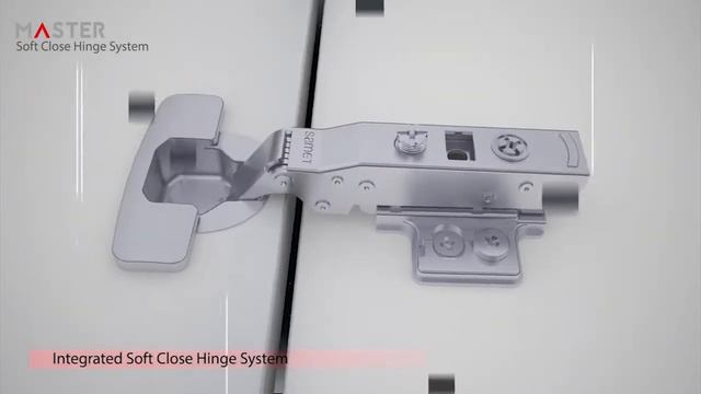 Мебельные петли SAMET серии Master со встроенным доводчиком смотреть онлайн