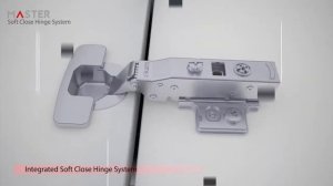 Мебельные петли SAMET серии Master со встроенным доводчиком