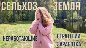Сельхоз земля - неработающие стратегии заработка! Из десятков тысяч - миллионы???