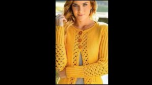 Стильные вязаные кофточки. Вязаные идеи. knitted blouses