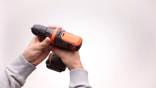 Обзор Дрель аккумуляторная BLACK & DECKER BDCDD12KB-XK смотреть онлайн